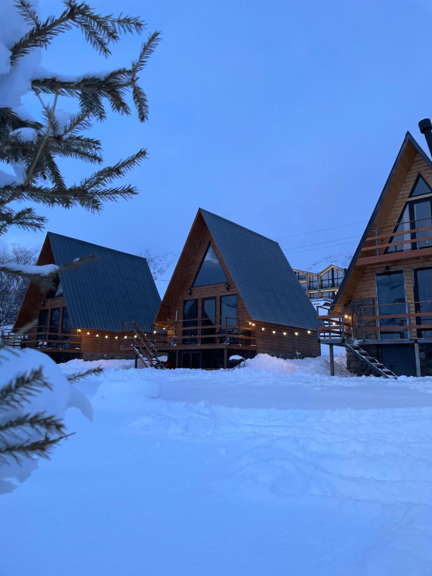 Aura Cottages Казбеги Экстерьер фото